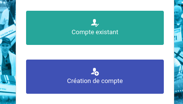 Bouton Création de compte