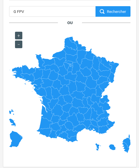 Recherche de structure avec G FPV
